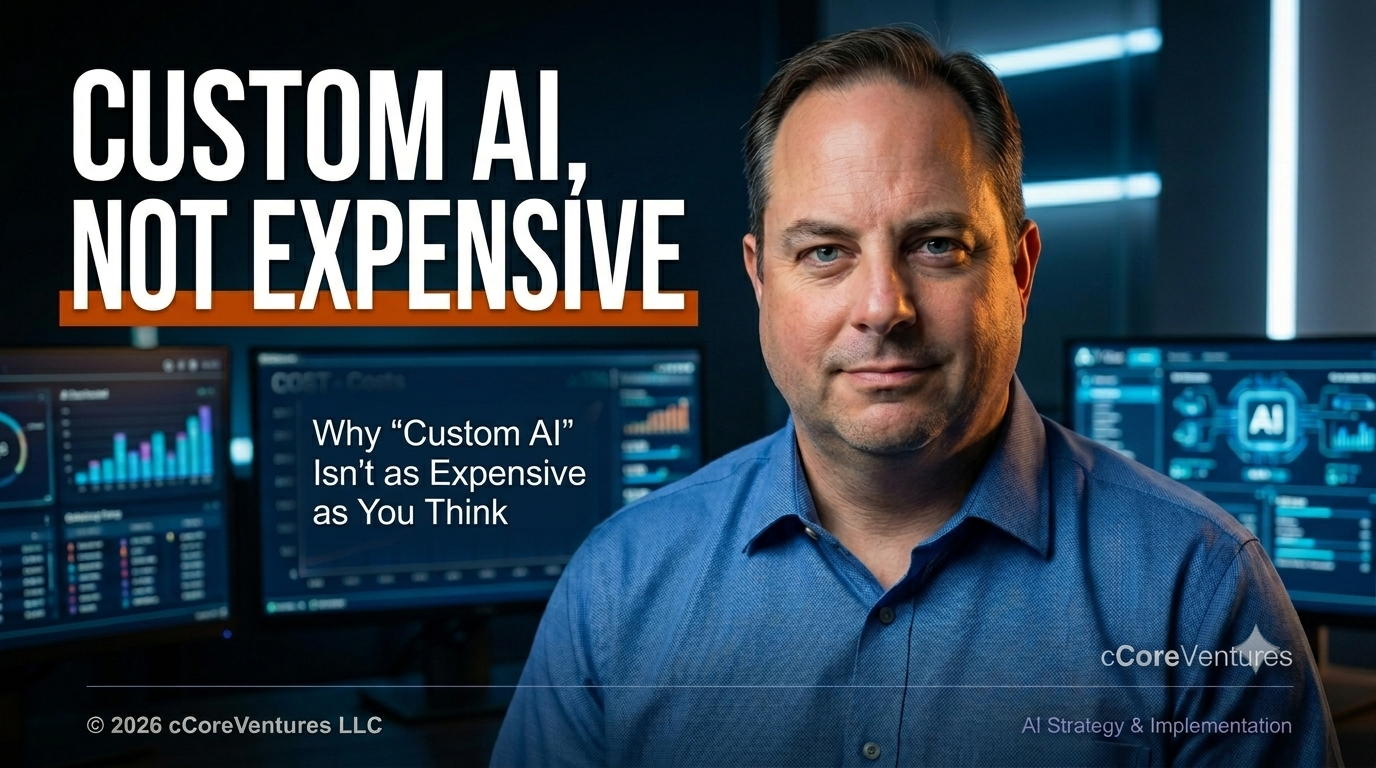 Why "Custom AI" Isn't as Expensive as You Think