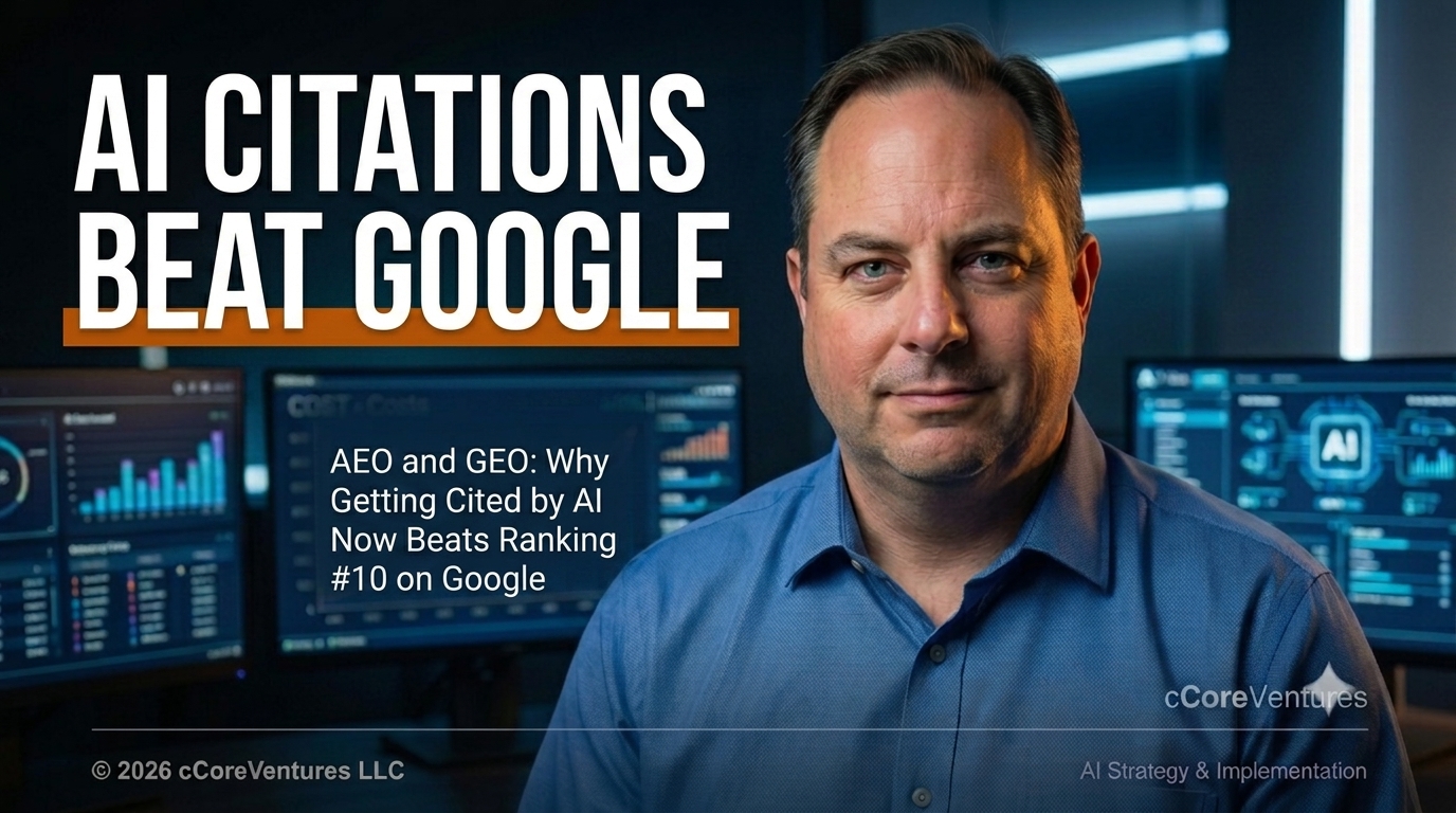 AEO and GEO: Why Getting Cited by AI Now Beats Ranking #10 on Google