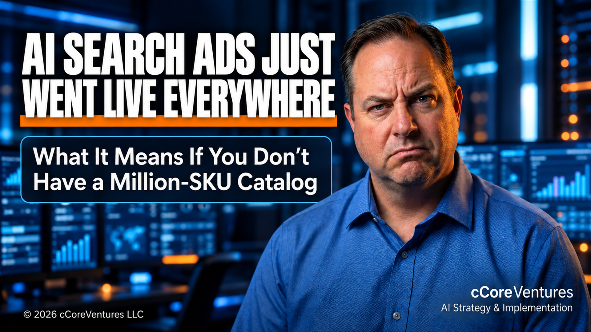 Every Major AI Search Engine Just Started Selling Ads — Here's What That Means If You Don't Have a Million-SKU Catalog
